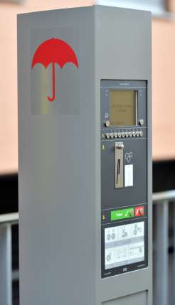 Sexticketautomat in Zürich
