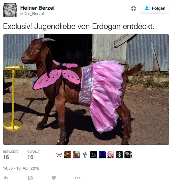 Die Besten Erdogan Ziegen Tweets 